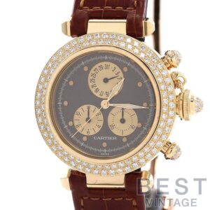 【中古】CARTIER PASHA DE CARTIER CHRONO REFLEX 35MM カルティエ パシャ ドゥ カルティエ クロノ リフレックス 35MM W3008051