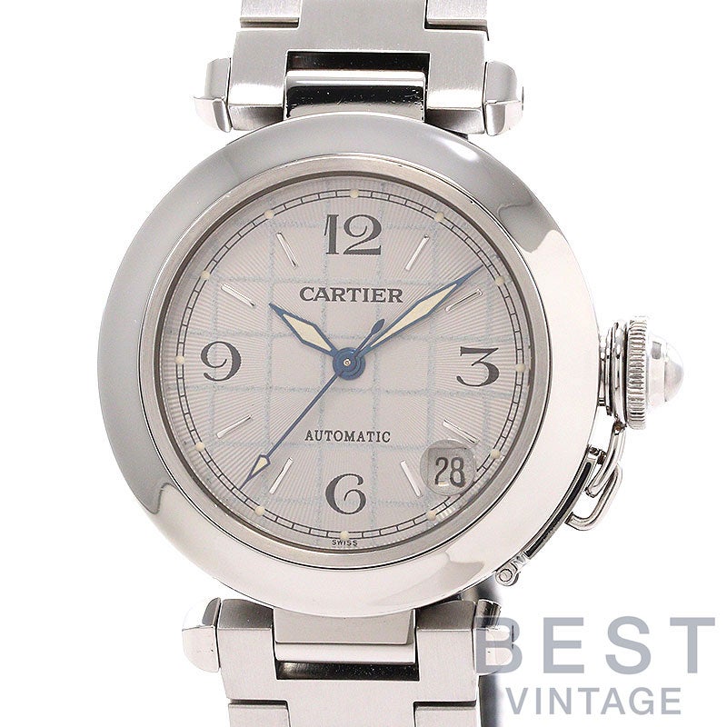 【中古】CARTIER PASHA C DE CARTIER 35MM カルティエ パシャ C ドゥ カルティエ 35MM W31023M7