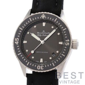 【中古】BLANCPAIN FIFTY FATHOMS BATHYSCAPHE ブランパン フィフティ ファゾムス バチスカーフ 5100B-1110-B52A (N05100B011010NB52)