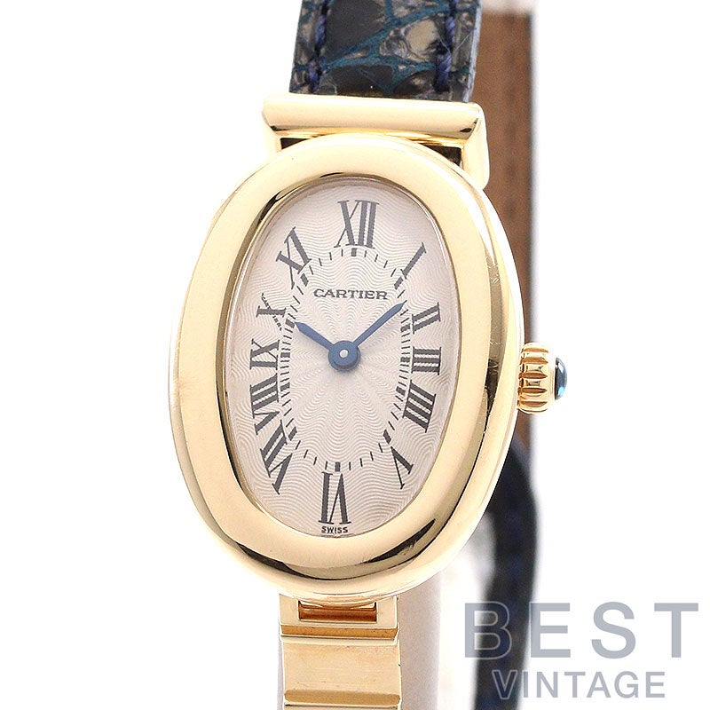 【中古】CARTIER BI-PLAN BAIGNOIRE SMALL MODEL カルティエ ビプラン ベニュワール SM W1514857