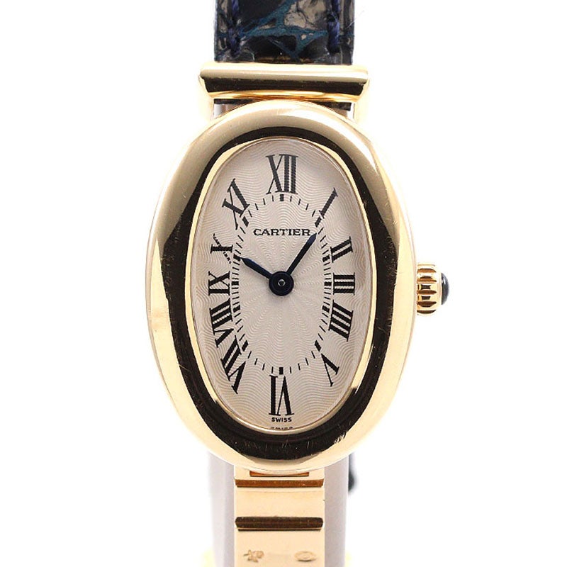 【中古】CARTIER BI-PLAN BAIGNOIRE SMALL MODEL カルティエ ビプラン ベニュワール SM W1514857