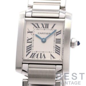 【中古】CARTIER TANK FRANCAISE SMALL MODEL カルティエ タンク フランセーズ SM W51008Q3