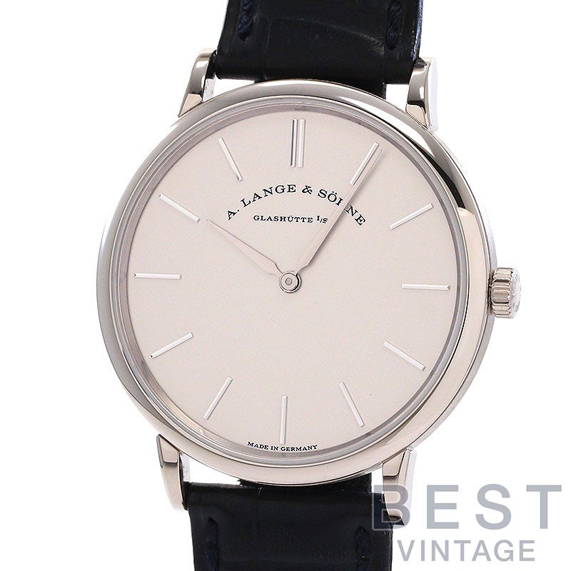 【中古】A.LANGE & SOHNE SAXONIA FLACH A.ランゲ&ゾーネ サクソニア・フラッハ 201.027 (LS2013AM)