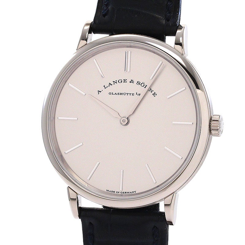 【中古】A.LANGE & SOHNE SAXONIA FLACH A.ランゲ&ゾーネ サクソニア・フラッハ 201.027 (LS2013AM)