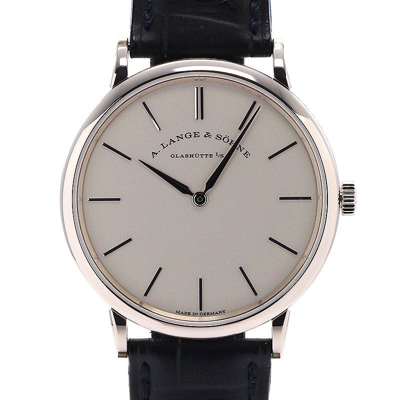 【中古】A.LANGE & SOHNE SAXONIA FLACH A.ランゲ&ゾーネ サクソニア・フラッハ 201.027 (LS2013AM)