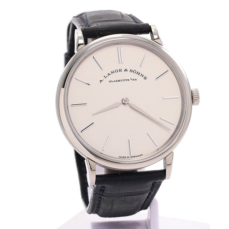 【中古】A.LANGE & SOHNE SAXONIA FLACH A.ランゲ&ゾーネ サクソニア・フラッハ 201.027 (LS2013AM)