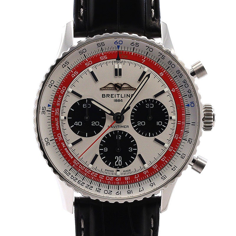 【中古】BREITLING NAVITIMER B01 CHRONOGRAPH 43 BOEING 747 ブライトリング ナビタイマー B01 クロノグラフ 43 ボーイング747 AB01383B1G1P1