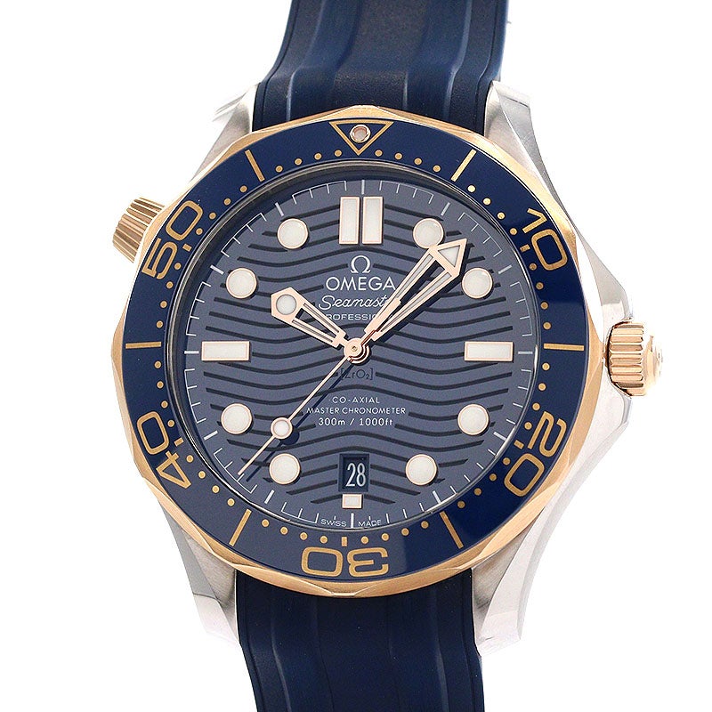 【中古】OMEGA SEAMASTER DIVER 300M MASTER CHRONOMETER オメガ シーマスター ダイバー 300M マスター クロノメーター 42MM 210.22.42.20.03.002