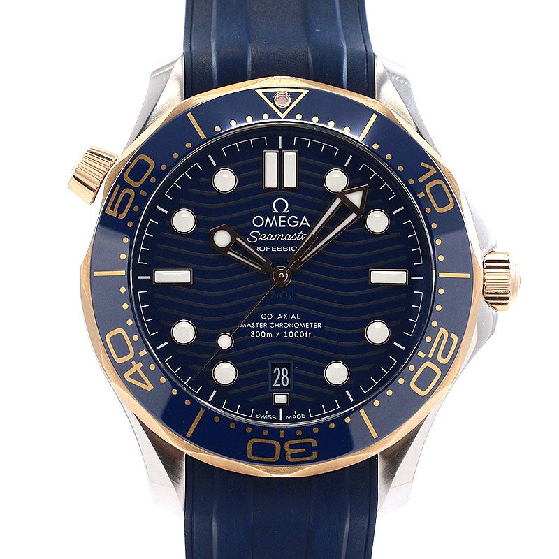 【中古】OMEGA SEAMASTER DIVER 300M MASTER CHRONOMETER オメガ シーマスター ダイバー 300M マスター クロノメーター 42MM 210.22.42.20.03.002