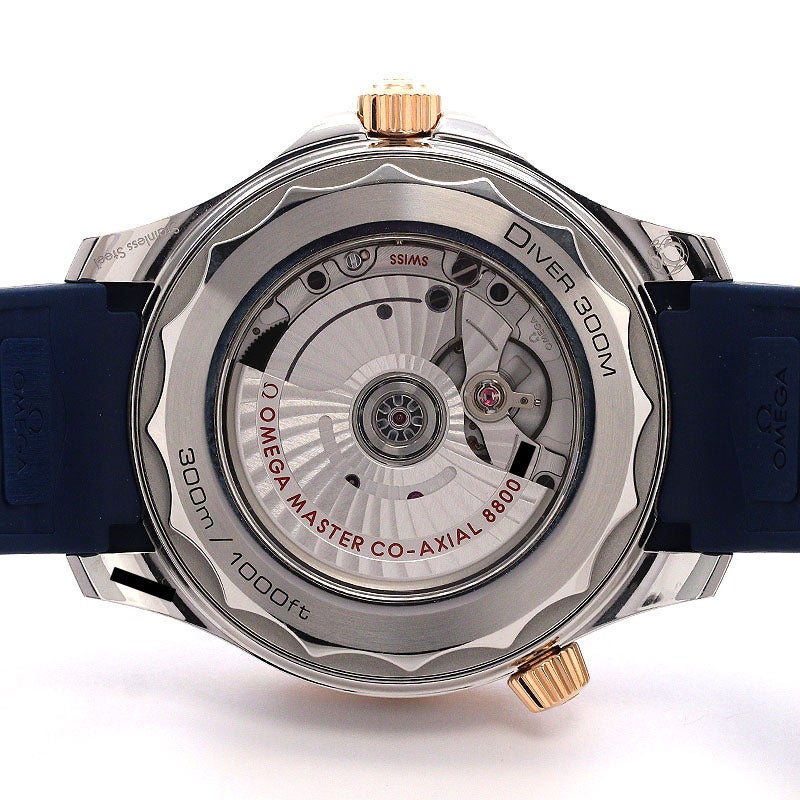 【中古】OMEGA SEAMASTER DIVER 300M MASTER CHRONOMETER オメガ シーマスター ダイバー 300M マスター クロノメーター 42MM 210.22.42.20.03.002