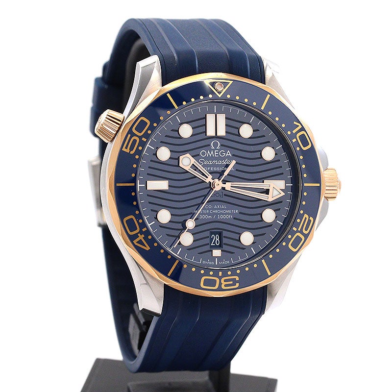 【中古】OMEGA SEAMASTER DIVER 300M MASTER CHRONOMETER オメガ シーマスター ダイバー 300M マスター クロノメーター 42MM 210.22.42.20.03.002