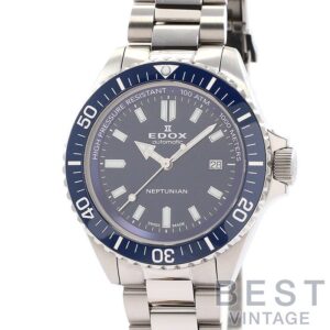 【中古】EDOX NEPTUNIAN AUTOMATIC エドックス ネプチュニアン オートマティック 80120-3BUM-BUF