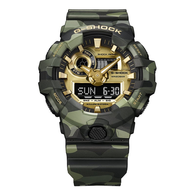G-SHOCK ANALOG DIGITAL GA-700 Series ジーショック アナログ デジタル GA-700CMG-3AJF