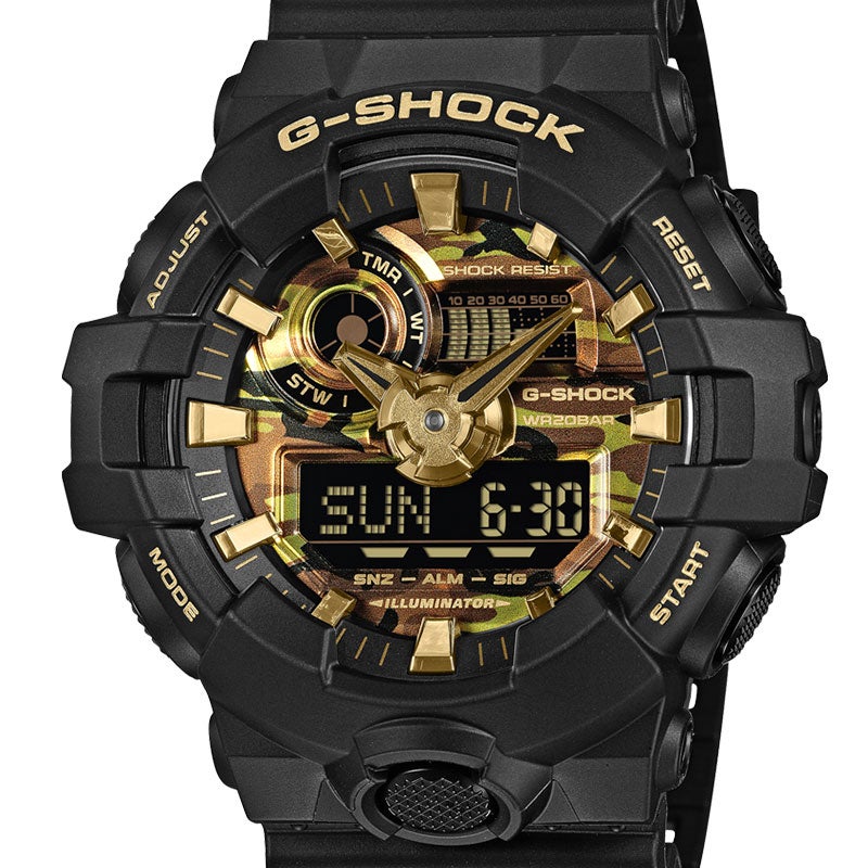 G-SHOCK ANALOG-DIGITAL GA-700 Series ジーショック アナログ デジタル GA-700CF-1AJF