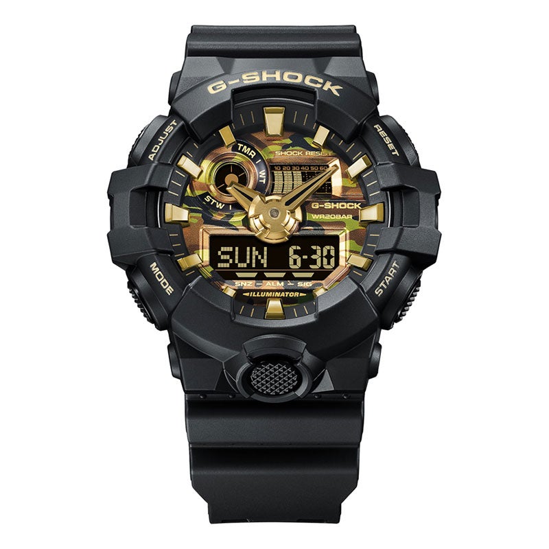 G-SHOCK ANALOG-DIGITAL GA-700 Series ジーショック アナログ デジタル GA-700CF-1AJF