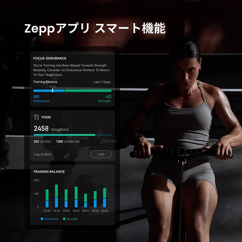 Amazfit Balance 3 アマズフィット バランス 3 ステレンススチール SP170086-C01