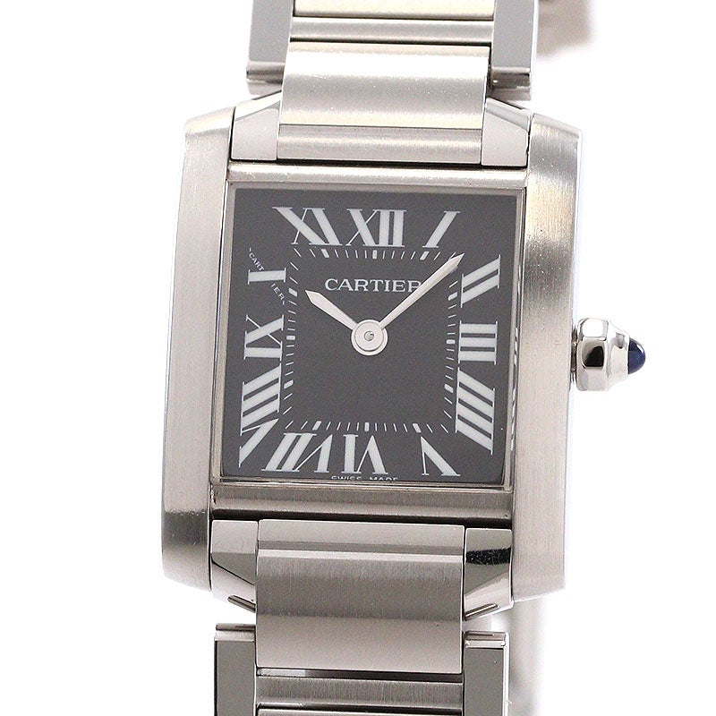 【中古】CARTIER TANK FRANCAISE SMALL MODEL ASIA LIMITED EDITION カルティエ タンク フランセーズ SM アジア限定 W51026Q3