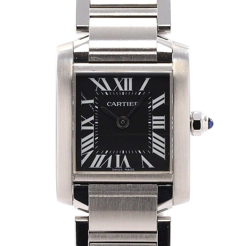 【中古】CARTIER TANK FRANCAISE SMALL MODEL ASIA LIMITED EDITION カルティエ タンク フランセーズ SM アジア限定 W51026Q3