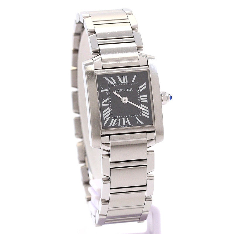 【中古】CARTIER TANK FRANCAISE SMALL MODEL ASIA LIMITED EDITION カルティエ タンク フランセーズ SM アジア限定 W51026Q3