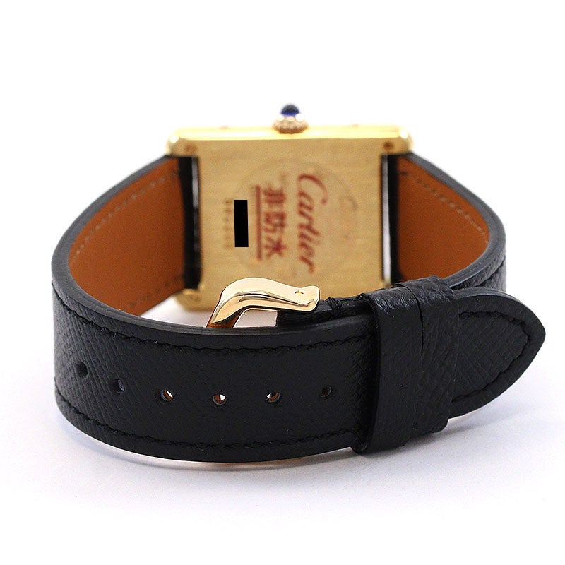 【中古】CARTIER MUST TANK LARGE MODEL VERMEIL カルティエ マスト タンク LM ヴェルメイユ W1002753 (590005)