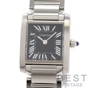 【中古】CARTIER TANK FRANCAISE SMALL MODEL ASIA LIMITED EDITION カルティエ タンク フランセーズ SM アジア限定 W51026Q3