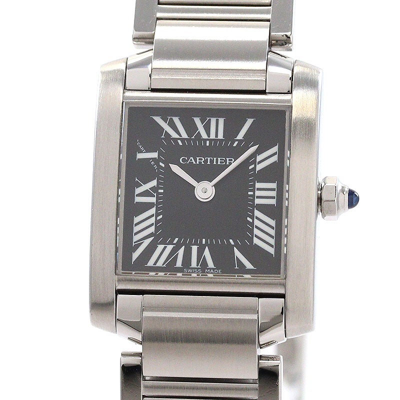 【中古】CARTIER TANK FRANCAISE SMALL MODEL ASIA LIMITED EDITION カルティエ タンク フランセーズ SM アジア限定 W51026Q3