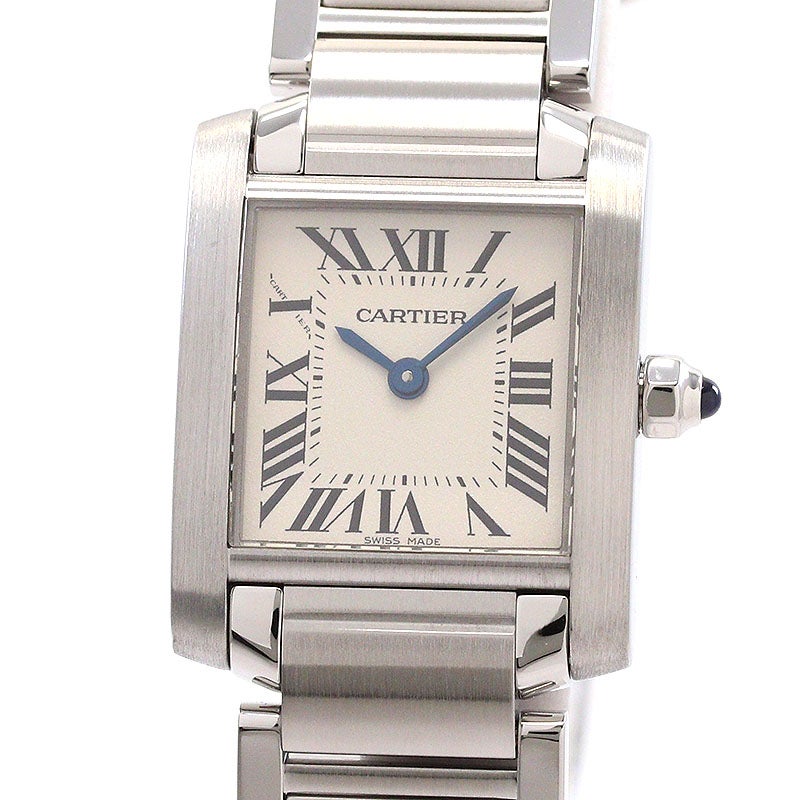 【中古】CARTIER TANK FRANCAISE SMALL MODEL カルティエ タンク フランセーズ SM W51008Q3