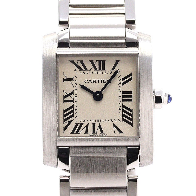 【中古】CARTIER TANK FRANCAISE SMALL MODEL カルティエ タンク フランセーズ SM W51008Q3