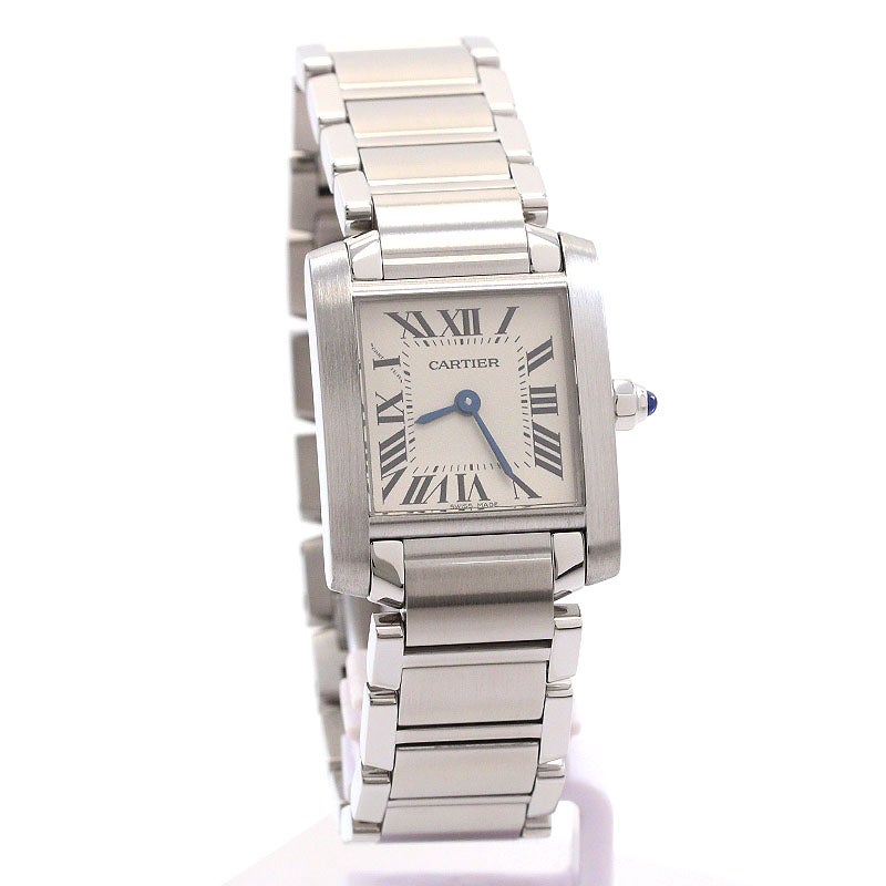 【中古】CARTIER TANK FRANCAISE SMALL MODEL カルティエ タンク フランセーズ SM W51008Q3