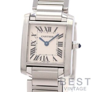 【中古】CARTIER TANK FRANCAISE SMALL MODEL カルティエ タンク フランセーズ SM W51008Q3