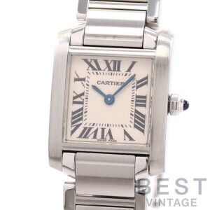 【中古】CARTIER TANK FRANCAISE SMALL MODEL カルティエ タンク フランセーズ SM W51008Q3
