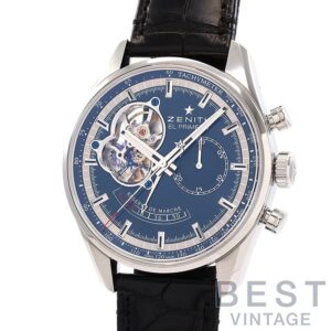 【中古】ZENITH CHRONOMASTER OPEN TRIBUTE TO CHARLES VERMOT ゼニス クロノマスターオープン シャルル・ベルモ トリビュート 03.2085.4021/51.C700