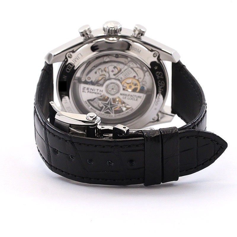 【中古】ZENITH CHRONOMASTER OPEN TRIBUTE TO CHARLES VERMOT ゼニス クロノマスターオープン シャルル・ベルモ トリビュート 03.2085.4021/51.C700