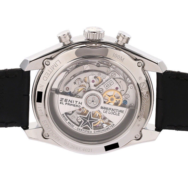 【中古】ZENITH CHRONOMASTER OPEN TRIBUTE TO CHARLES VERMOT ゼニス クロノマスターオープン シャルル・ベルモ トリビュート 03.2085.4021/51.C700