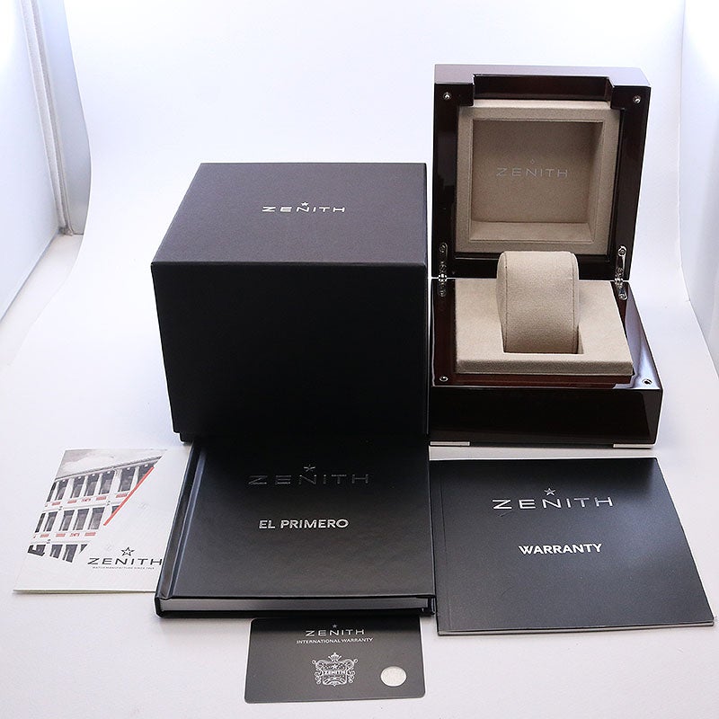【中古】ZENITH CHRONOMASTER OPEN TRIBUTE TO CHARLES VERMOT ゼニス クロノマスターオープン シャルル・ベルモ トリビュート 03.2085.4021/51.C700