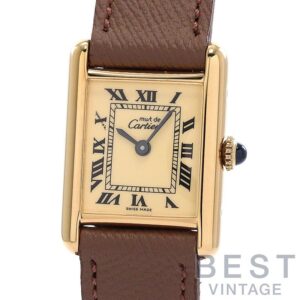 【中古】CARTIER MUST TANK SMALL MODEL VERMEIL カルティエ マスト タンク SM ヴェルメイユ 82974213 (3)