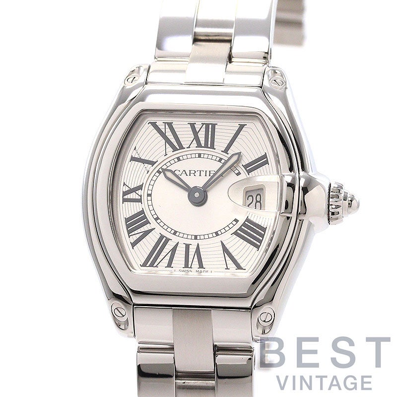 【中古】CARTIER ROADSTER DE CARTIER SM カルティエ ロードスター ドゥ カルティエ SM W62016V3