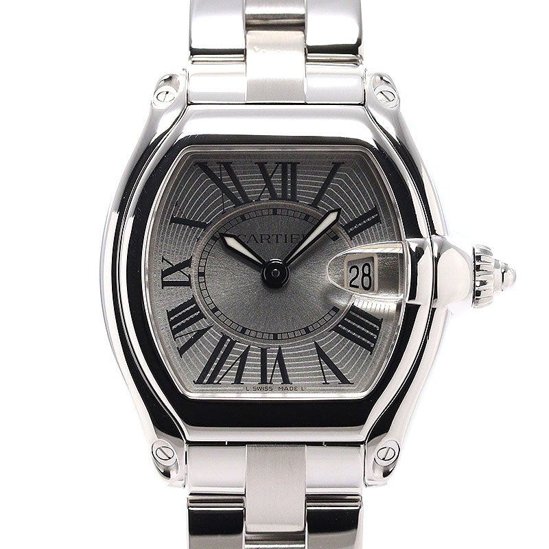 【中古】CARTIER ROADSTER DE CARTIER SM カルティエ ロードスター ドゥ カルティエ SM W62016V3