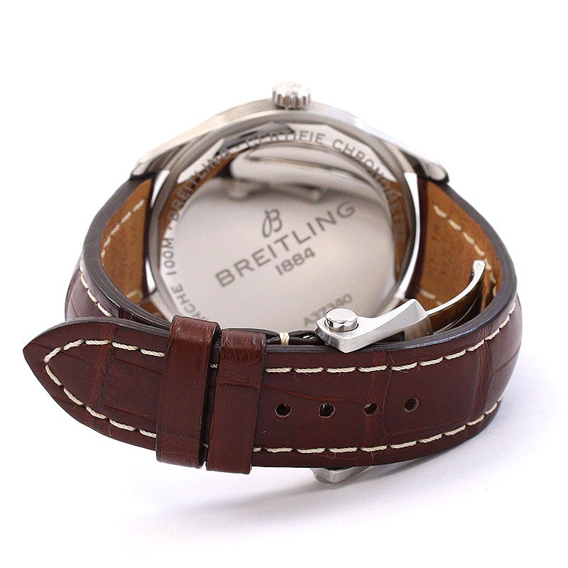 【中古】BREITLING PREMIER AUTOMATIC 40 ブライトリング プレミエ オートマチック 40 A37340351B1P2