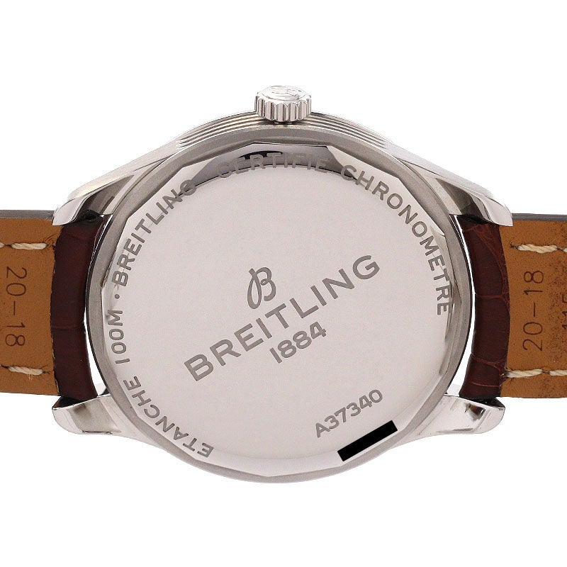 【中古】BREITLING PREMIER AUTOMATIC 40 ブライトリング プレミエ オートマチック 40 A37340351B1P2