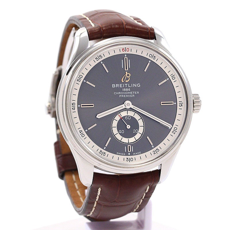 【中古】BREITLING PREMIER AUTOMATIC 40 ブライトリング プレミエ オートマチック 40 A37340351B1P2