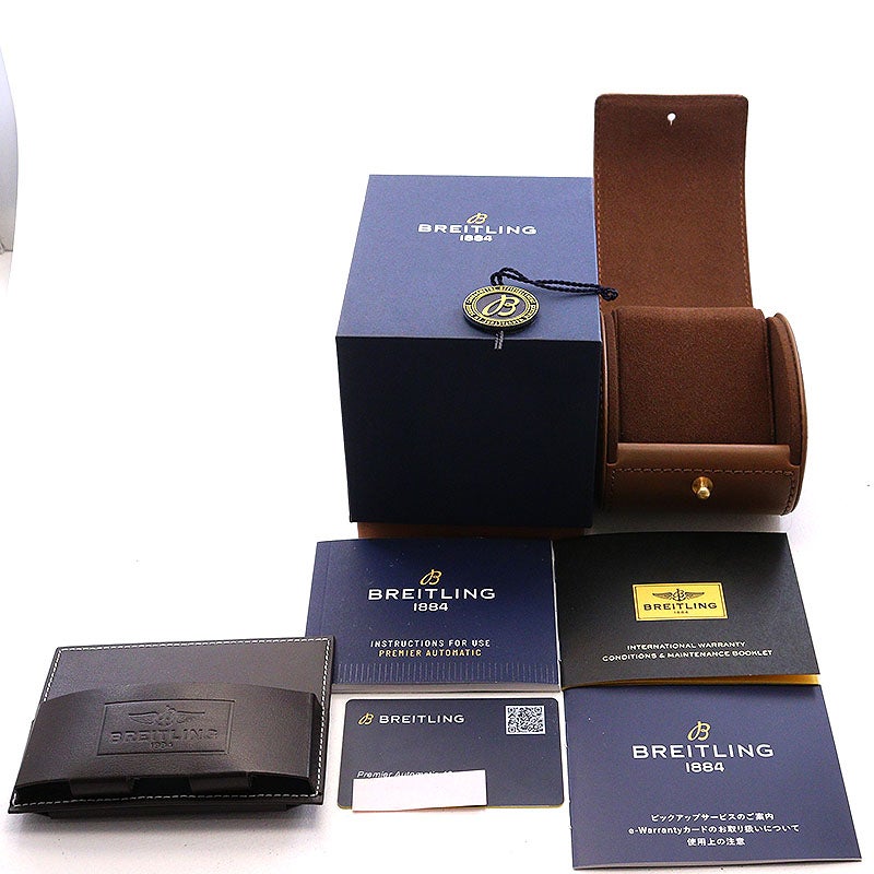 【中古】BREITLING PREMIER AUTOMATIC 40 ブライトリング プレミエ オートマチック 40 A37340351B1P2