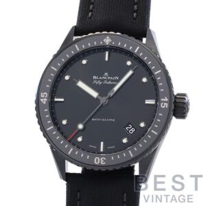 【中古】BLANCPAIN FIFTY FATHOMS BATHYSCAPHE ブランパン フィフティ ファゾムス バチスカーフ 5000-0130-B52A (N050000001030NB52A)