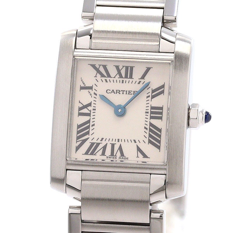 【中古】CARTIER TANK FRANCAISE SMALL MODEL カルティエ タンク フランセーズ SM W51008Q3
