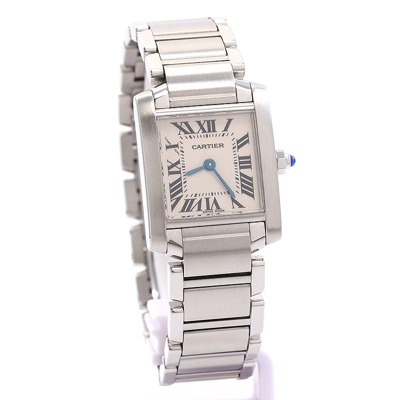 【中古】CARTIER TANK FRANCAISE SMALL MODEL カルティエ タンク フランセーズ SM W51008Q3