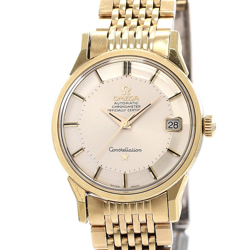 【中古】OMEGA CONSTELLATION PIE-PAN DIAL オメガ コンステレーション クロノメーター パイ・パン ダイヤル 168.005SP