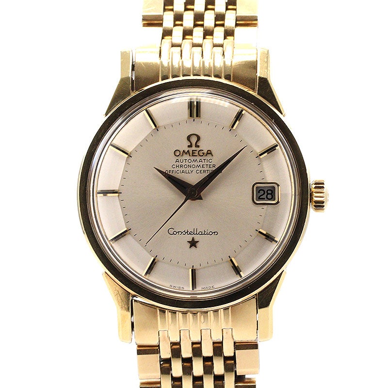 【中古】OMEGA CONSTELLATION PIE-PAN DIAL オメガ コンステレーション クロノメーター パイ・パン ダイヤル 168.005SP