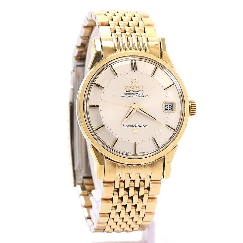 【中古】OMEGA CONSTELLATION PIE-PAN DIAL オメガ コンステレーション クロノメーター パイ・パン ダイヤル 168.005SP