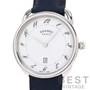 【中古】HERMES ARCEAU QUARTZ エルメス アルソー クォーツ AR7Q.810