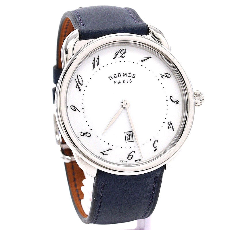 【中古】HERMES ARCEAU QUARTZ エルメス アルソー クォーツ AR7Q.810